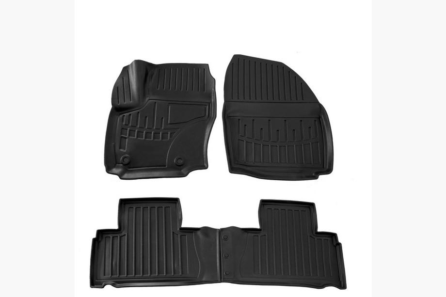 Ford S-Max 2007–2014 Stingray 3D avto tepihi za kabino (OWAL sponke) (4 kosi, poliuretan) Image