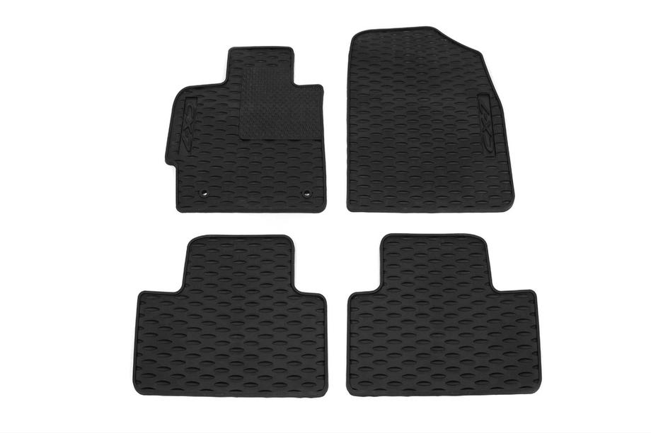 Mazda CX-7 2006–2012 Gumijasti tepihi 00008BM08 (komplet 4 kosi, original) Image