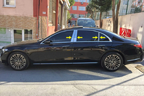 Mercedes S-class W223 2020– Pokrovi stebričkov (nerjavno jeklo) fotografija 1