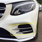 Mercedes GLC X253 2015–2022 Stranske zaščitne letvice za sprednji odbijač V1 (nerjavno jeklo) fotografija 1