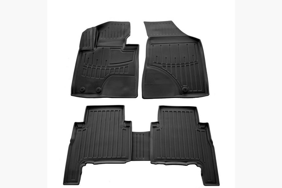 Kia Sorento II XM 2009–2014 Stingray 3D talne preproge 2009-2012 (komplet 5 kos, poliuretan) Image