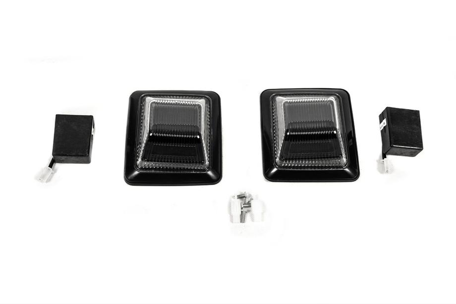 Mercedes G razred W463 1990–2018 Black Design ponavljalniki smernikov (2 kosa) Image