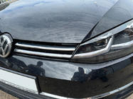 Volkswagen Golf 7/E-Golf 2012–2020 Okrasne letvice za masko 2017-2020 (nerjaveče jeklo) fotografija 5