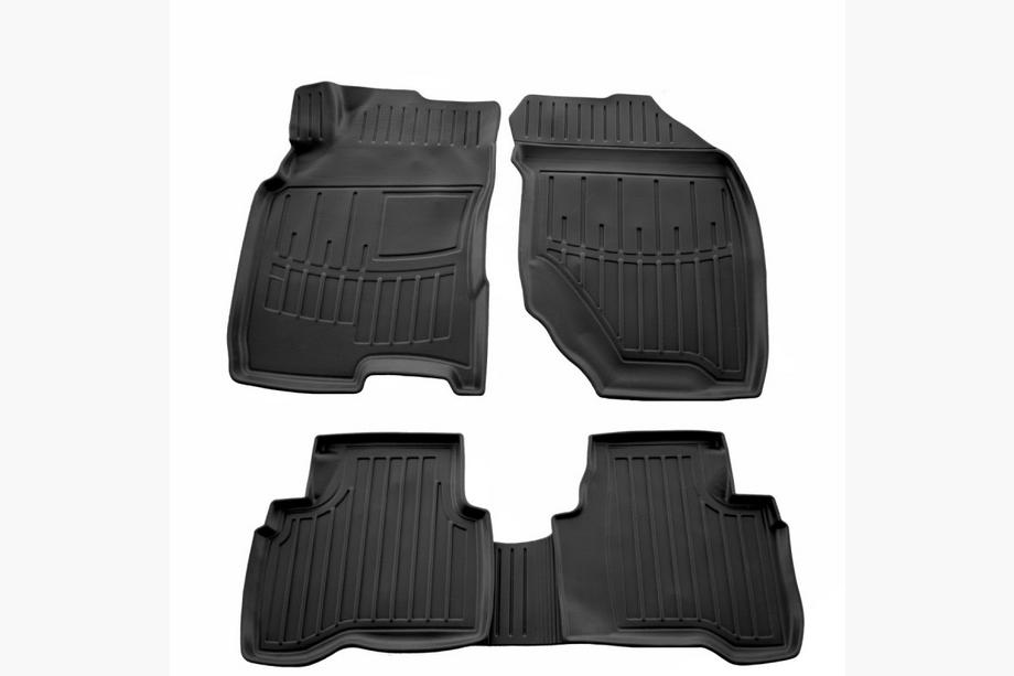 Nissan X-trail T30 2002–2007 Stingray 3D avto preproge (5 kos, poliuretan) Fotografija 1