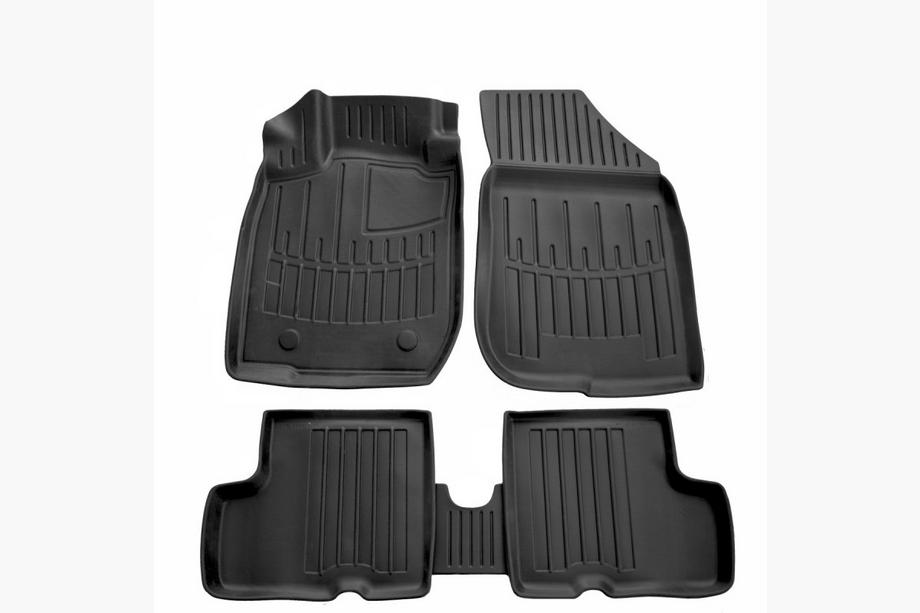 Dacia Duster 2008–2018 Stingray 3D avtomobilske preproge (2WD) (5 kos, poliuretan) Image