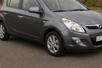 Hyundai I-20 2008–2012 Kromirane obloge kljuk vrat (4 kosi, nerjavno jeklo) Carmos – turško nerjaveče jeklo fotografija 2