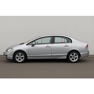 Spodnje okenske letve (6 kos, nerjaveče jeklo) Honda Civic Sedan VIII 2006–2011 fotografija 1