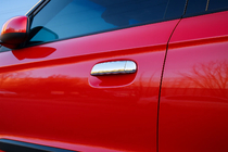 Kia Soul I 2008–2013 Kromirane obloge kljuk vrat (4 kosi, nerjavno jeklo) OmsaLine - italijansko nerjavno jeklo fotografija 2
