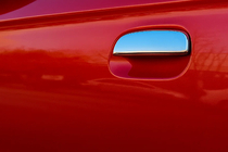 Kia Soul I 2008–2013 Kromirane obloge kljuk vrat (4 kosi, nerjavno jeklo) OmsaLine - italijansko nerjavno jeklo fotografija 3