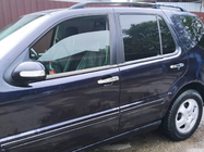 Mercedes ML W163 1997–2005 Kromirane obloge kljuk vrat (4 kosi) Carmos - turško nerjaveče jeklo fotografija 6