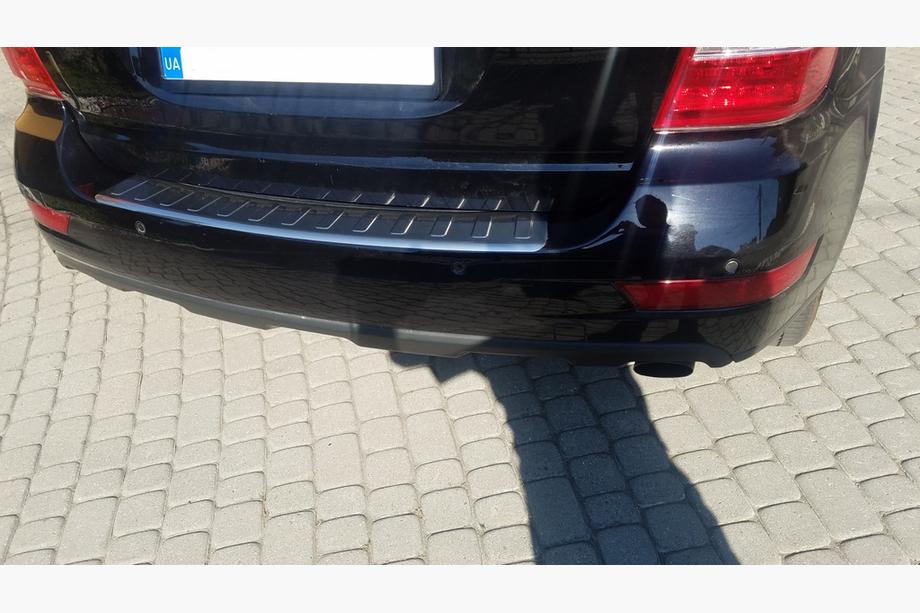 Mercedes ML W164 2005–2011 Kromirana obloga zadnjega odbijača OmsaLine (nerjaveče jeklo) Mat Image