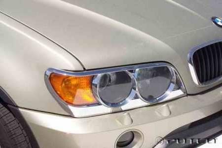 Kromirane obrobe žarometov BMW